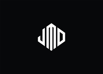 JMD creative letter logo design and modern logo