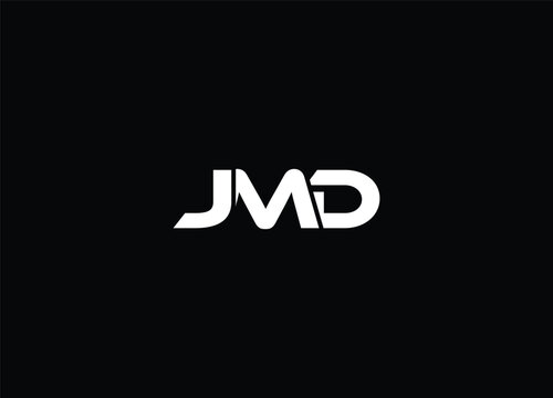 JMD creative letter logo design and modern logo