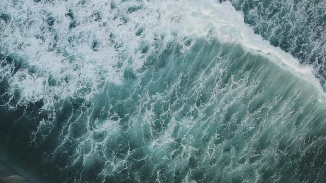 Aerial video over the coastline of North Buton Indonesia
