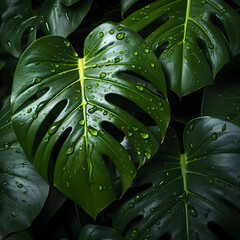 Fototapeta premium leaves background