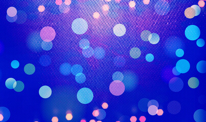 Blue bokeh background perfect for Party, Anniversary, Birthdays, Festive and various desing works