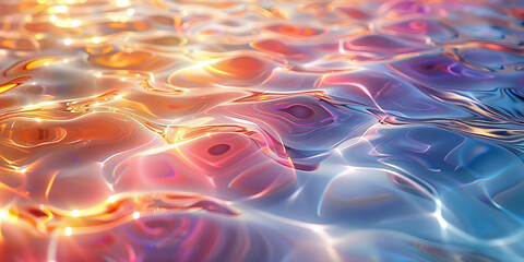 Obraz premium prismatic reflacted minamal background, relaxed, photograph.generative ai