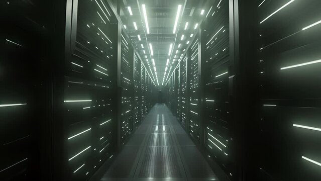 As I walked through the Petabyte Data Center I couldnt help but feel small in the face of its immense storage capacity holding enough data to fill multiple libraries.