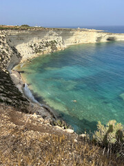 el mar mediteraneo en la isla de Malta