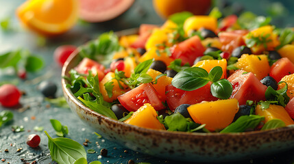 Nutritious Delight in Natural Light