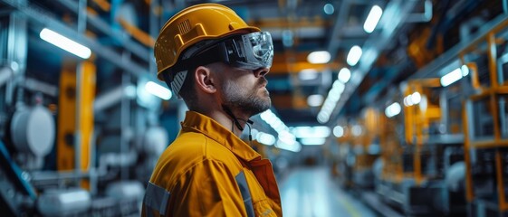 Industrial safety protocols with augmented reality hazard alerts