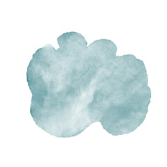 Abstract Shapes Watercolour Blob