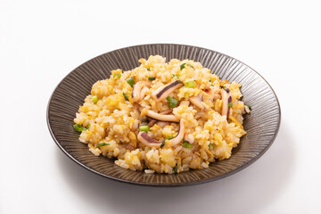イカ飯　イカチャーハン