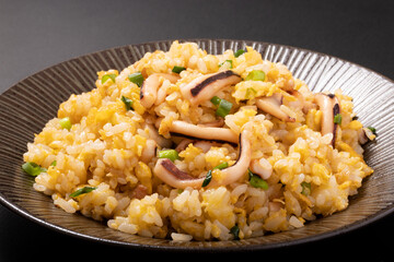 イカ飯　イカチャーハン