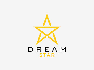 Luxury Star logo designs template.