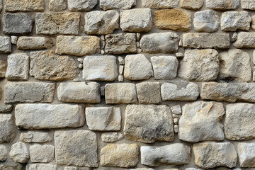 Fototapeta premium Close-Up of 18th Century Castle Stone Wall