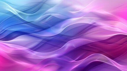 Fototapeta premium Abstract Waves of Colorful Light, Generative AI