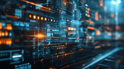 Sunset Over Mountain Range, Generative AI