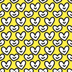 seamless pattern with heart. illustration for your design.
