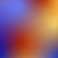 Warm orange blue tone gradient background 