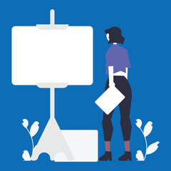 Students concept illustration