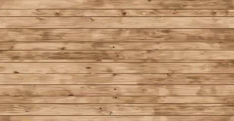 Fototapeta premium A flat vector wood texture background with a soft brown color and visible grain, suitable for creating wooden elements in design projects