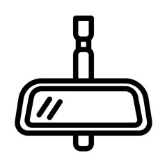 Rearview mirror icon