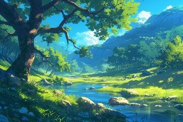 Majestic natural environments for your creative work