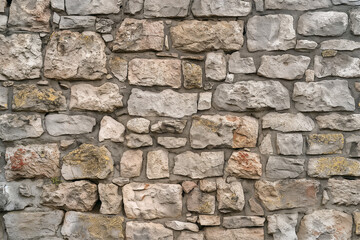 Fototapeta premium Close-Up of 18th Century Castle Stone Wall