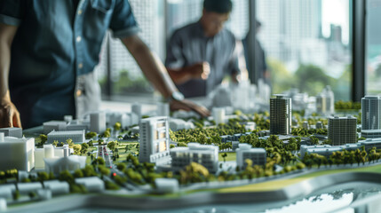 Sustainable Urban Planning with AI and Holograms