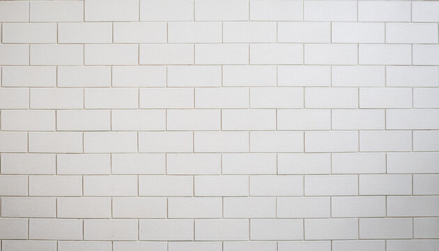 White tile texture background