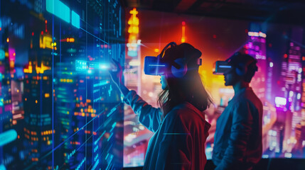 Urban Innovators with AI Holographic Displays