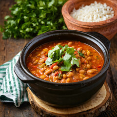 Tropeiro beans, a traditional and tasty dish from Brazilian cuisine.