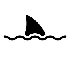 shark fin icon 