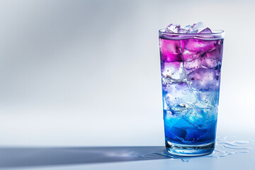 Purple gradation cocktail
