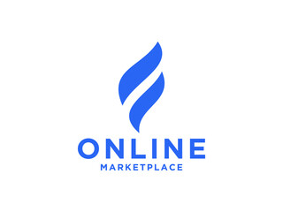 Obraz premium Abstract Initial Letter F monogram Logo.