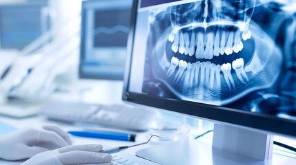 A digital health record system integrating data from dental and medical visits to provide comprehensive patient care