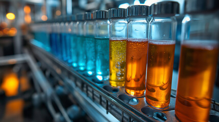 The laboratory is full of innovative energy. Scientists and technicians meticulously conduct experiments and analyze data, demonstrating the potential of research and development results.