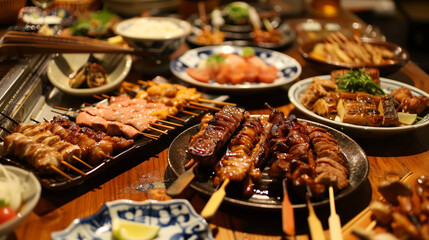 Fototapeta premium 日本の焼き鳥