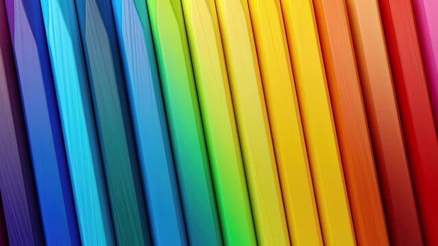 3d rainbow solid patern. high quality. photo realistic. natural bright lighting. background tile.
