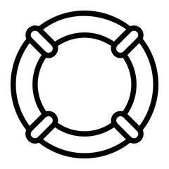 lifeguard line icon