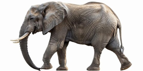 Obraz premium Majestic Elephants on African Grassland