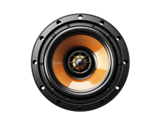Car loud speaker isolated