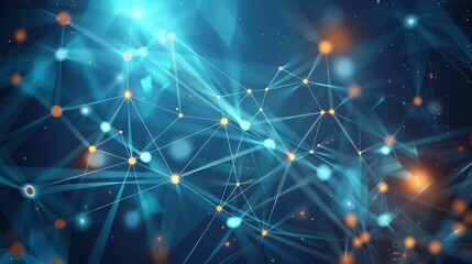Fototapeta premium abstract technology communication concept vector background.