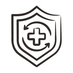 Obraz premium Emergency Response Icon