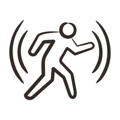 Motion Sensor Icon