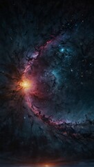 宇宙空間イメージ,Generative AI AI画像