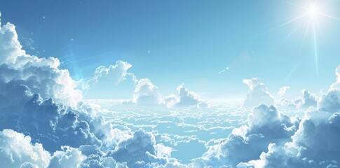 Majestic Landscape with Polar Ice Cap