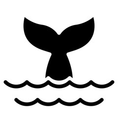 whale tail icon