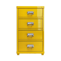 filing cabinet on transparent background, single object