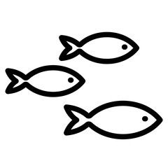 schooling fish icon