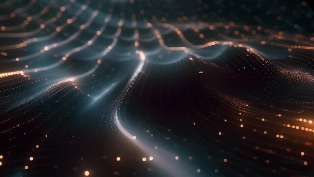 A digital brain constantly learning and evolving as it processes new information and adapts to changing environments.