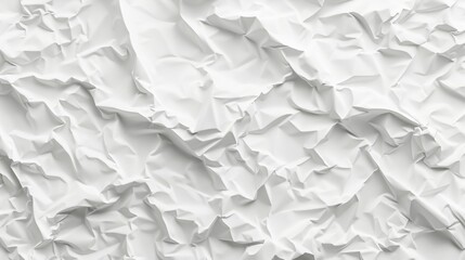 Fototapeta premium white crumpled paper texture