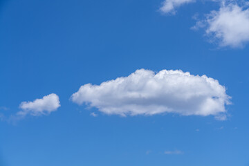 Cumulus clouds are clouds that have flat bases and are often described as puffy, cotton-like, or fluffy in appearance. Kamoana Pl / Aliinui Dr, Ko Olina , Honolulu, Oahu, Hawaii