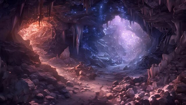 A hidden network of caverns filled with the gentle hum of melodic caves as harmonies interweave with each other.